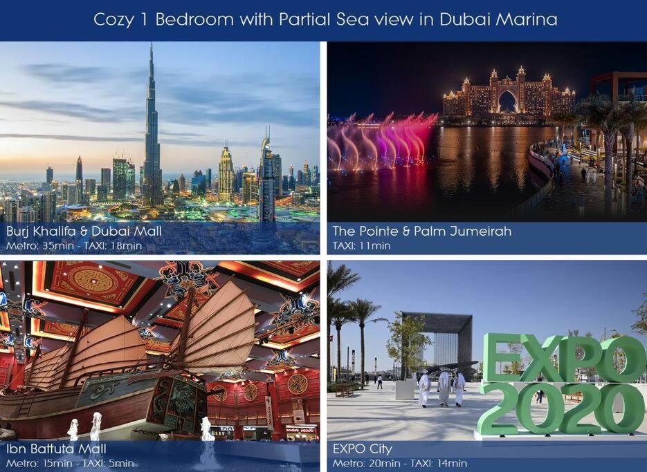 Zumurud Tower 1Br Marina View Dubai Exterior photo